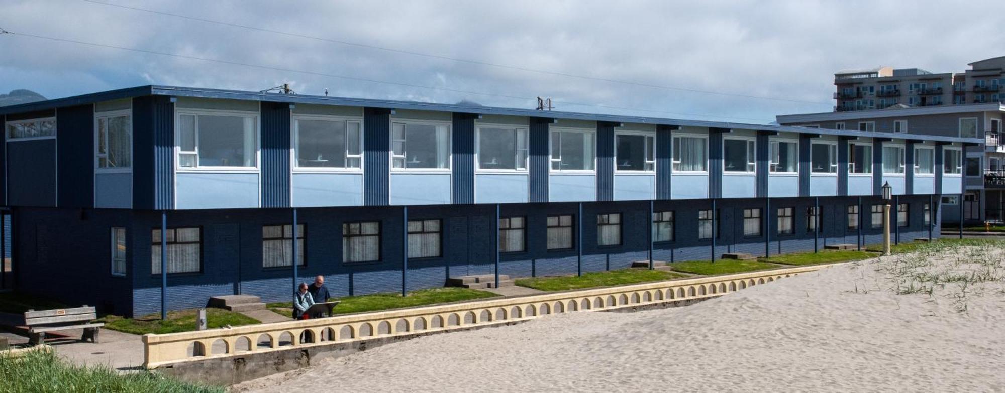 Ocean Front Motel Seaside Buitenkant foto